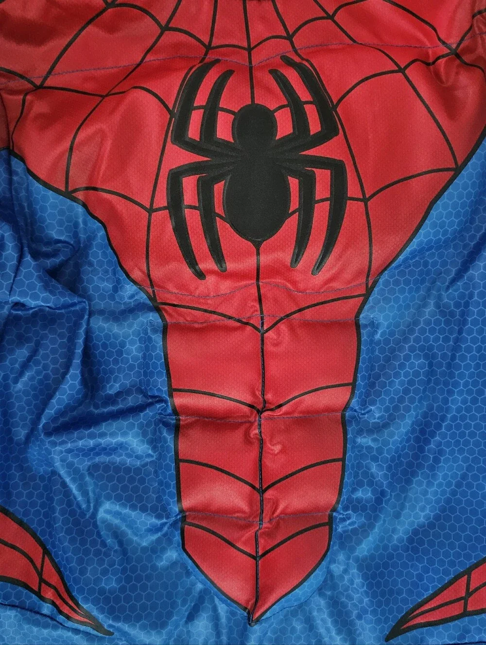 Marvel Spider-Man Deluxe Muscle Costume Kids Large10/12 Padded Halloween Cosplay